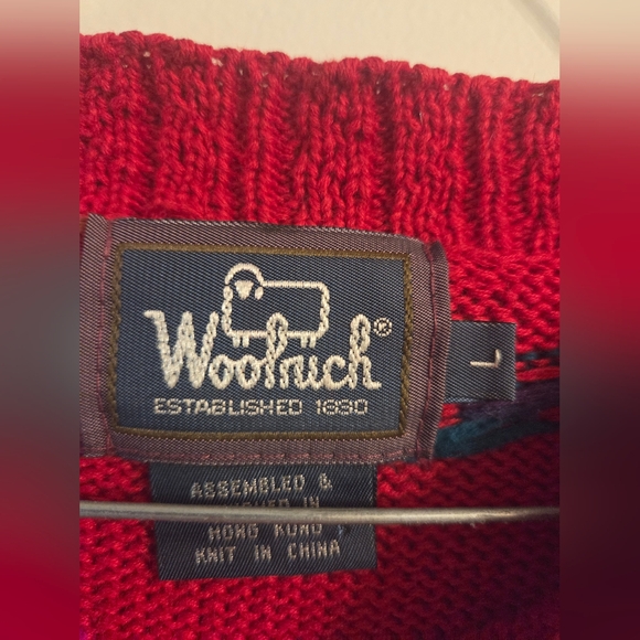 Vintage WOOLRICH Teddy BEAR Christmas  Holiday Sweater Womens Sz L - Picture 4 of 5